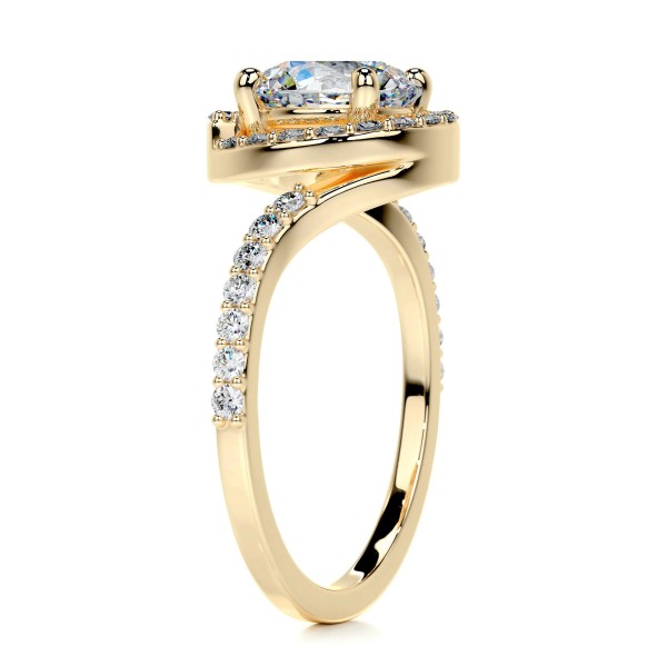 Luminous Symphony Gold Diamond Ring Round 13 02b4c4da