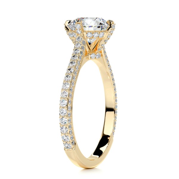 Whimsical Whispers Gold Diamond Ring Round 12 0453955c