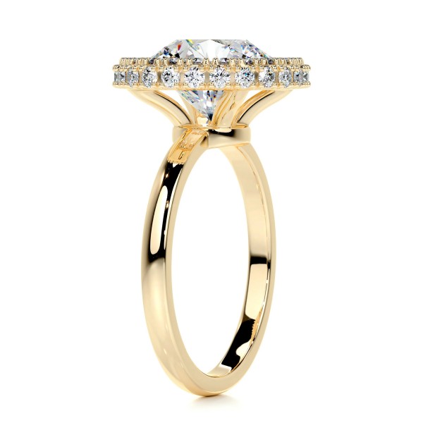 Blossom Dream Gold Diamond Ring Round 12 085801d1