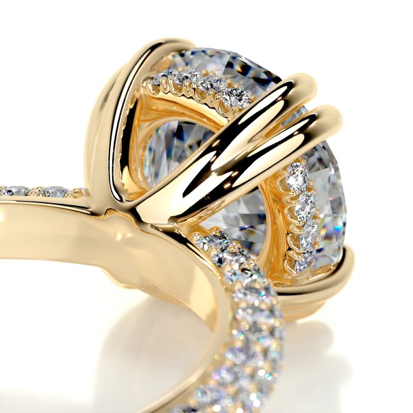 Enigmatic Charms Gold Diamond Ring Round 11 09a15281