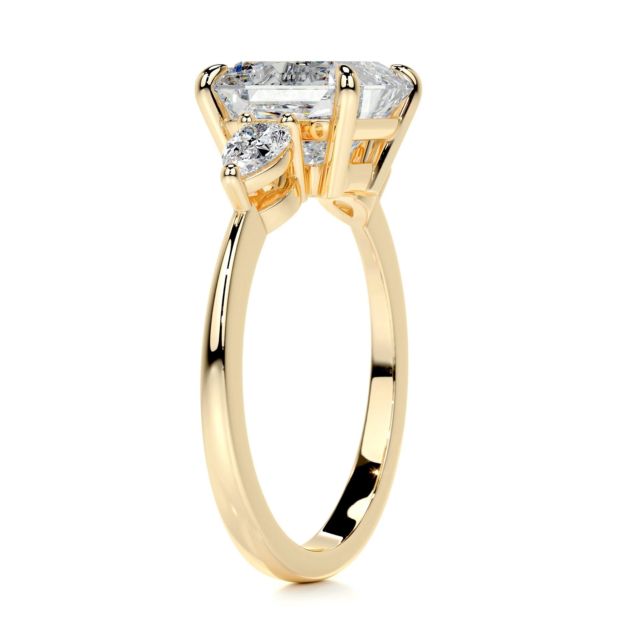 Radiant Aura Gold Diamond Ring Radiant 9 104b1429