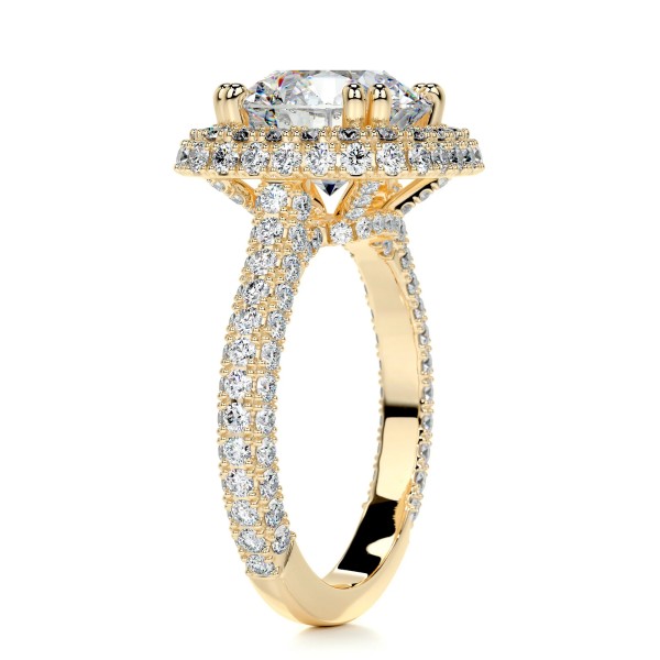 Captivating Radiance Gold Diamond Ring Round 12 1416041a