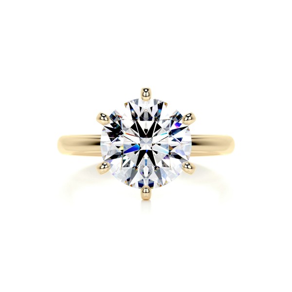 Twilight Splendor Gold Diamond Ring Round 10 14949f16