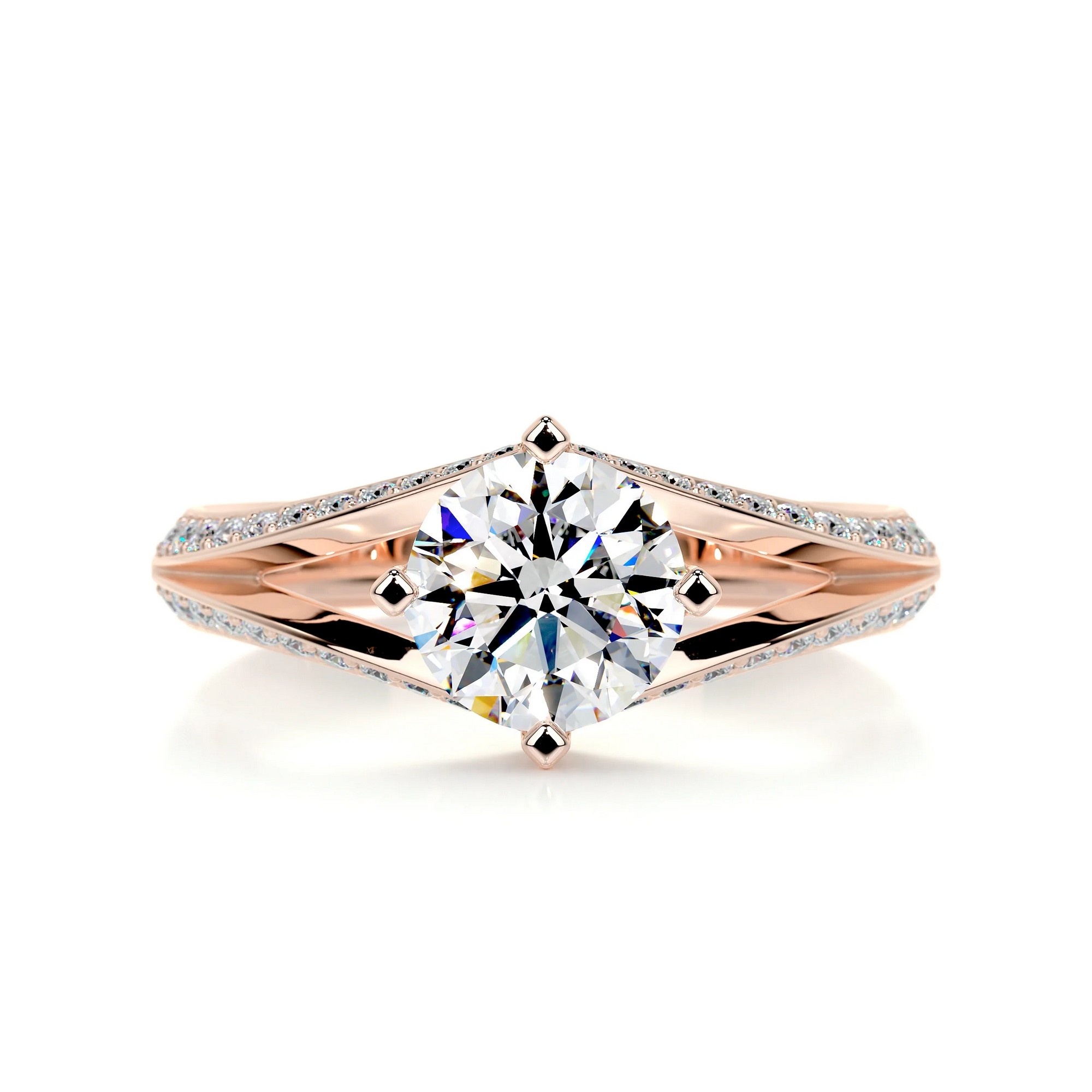 Enchanting Glow Gold Diamond Ring Round 1 15f44520