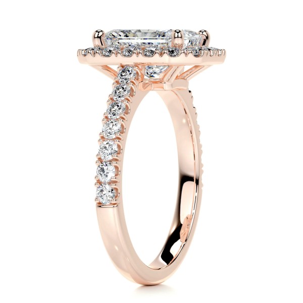 Divine Elegance Gold Diamond Ring Radiant 3 20c898bb