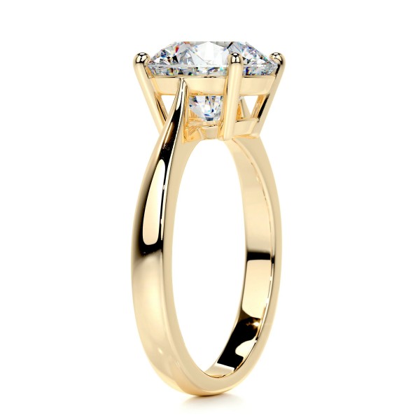 Timeless Adornment Gold Diamond Ring Round 12 24390b05