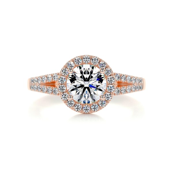 Luminescent Elegance Gold Diamond Ring Round 1 2a73fb89