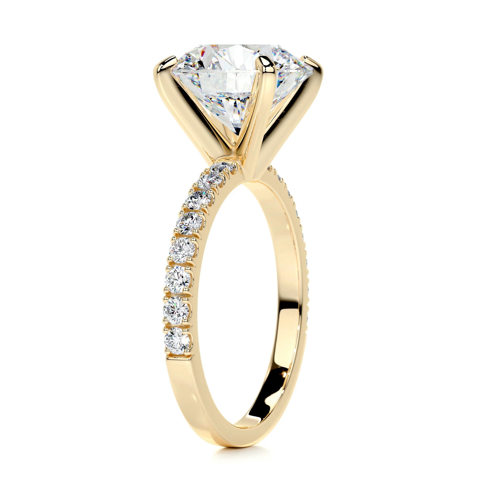 Regal Radiance Gold Diamond Ring Round 11 2f97a500