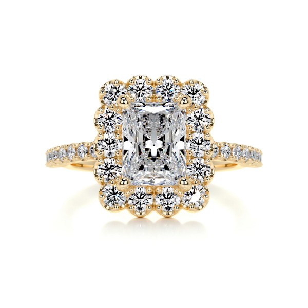 Twinkling Whispers Gold Diamond Ring Radiant 7 34853664