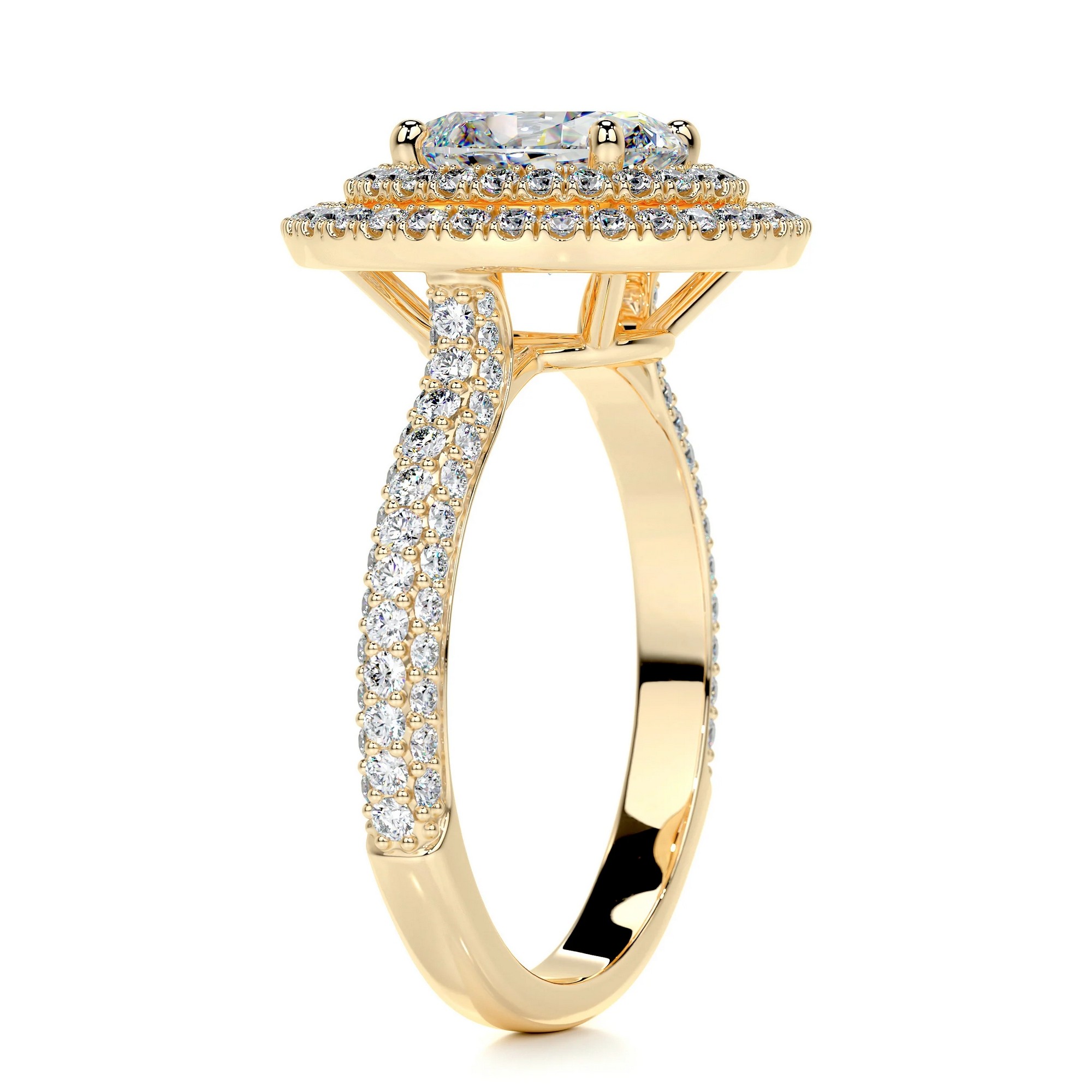 Enchanted Splendor Gold Diamond Ring Oval 11 35ccfcd4