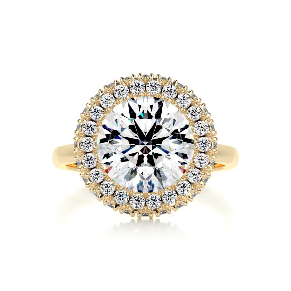 Blossom Dream Gold Diamond Ring Round 10 415ca3bd