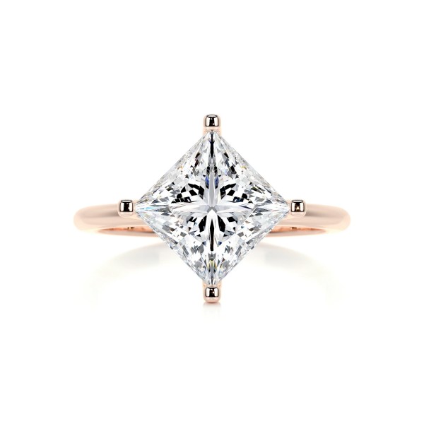 Radiant Sparkle Gold Diamond Ring Princess 1 43fd7325