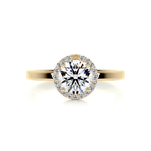 Brilliance Blossom Gold Diamond Ring Round 9 4eb5ad3a