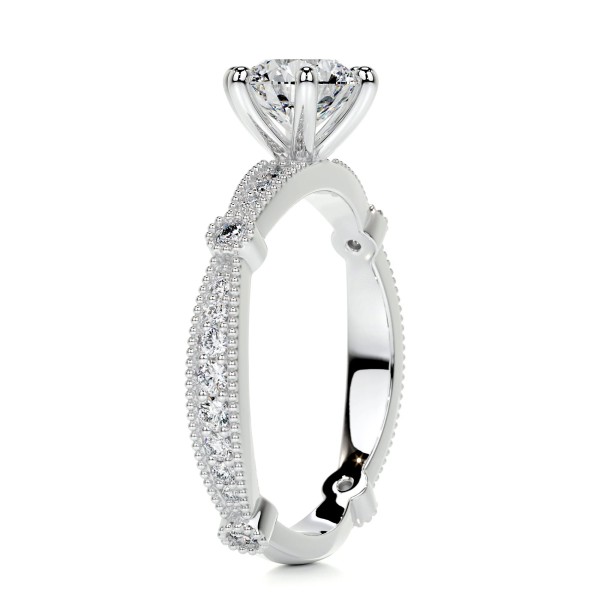 Radiant Sparkle Gold Diamond Ring Round7 50990d71