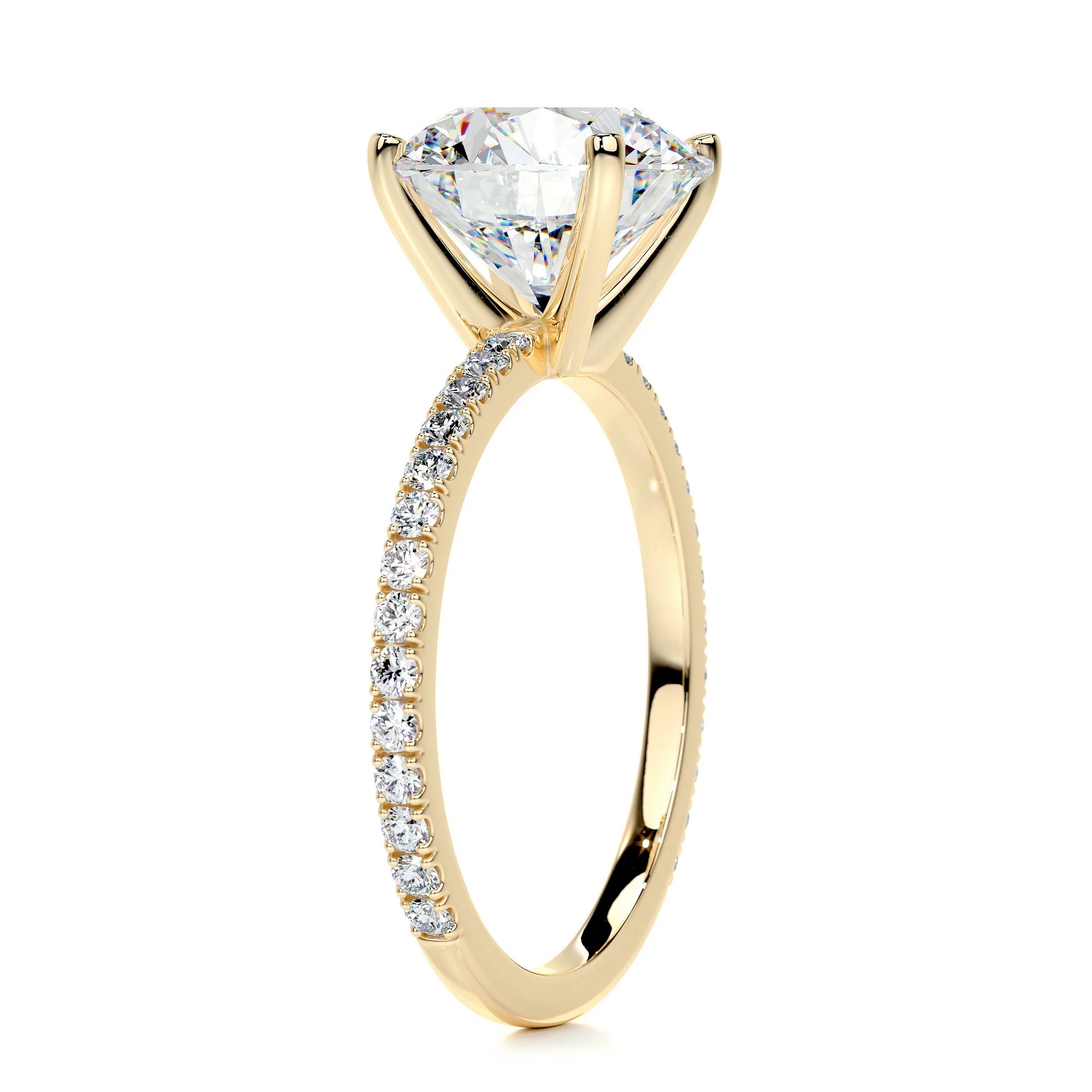 Celestial Allure Gold Diamond Ring Round 12 54a2e654