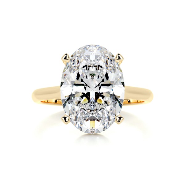 Enchanted Aura Gold Diamond Ring Oval 7 56e7a14c