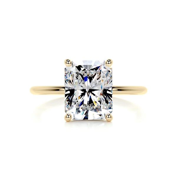 Luminous Whispers Gold Diamond Ring Radiant 10 56945369