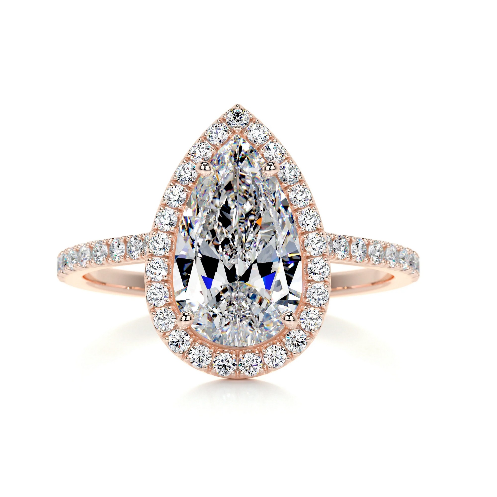 Enchanted Aura Gold Diamond Ring Pear 1 59f974f0