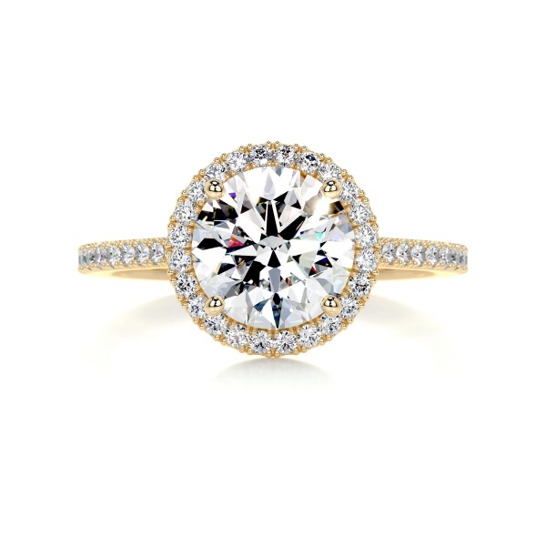 Eternal Glow Gold Diamond Ring Round 9 5af1808d