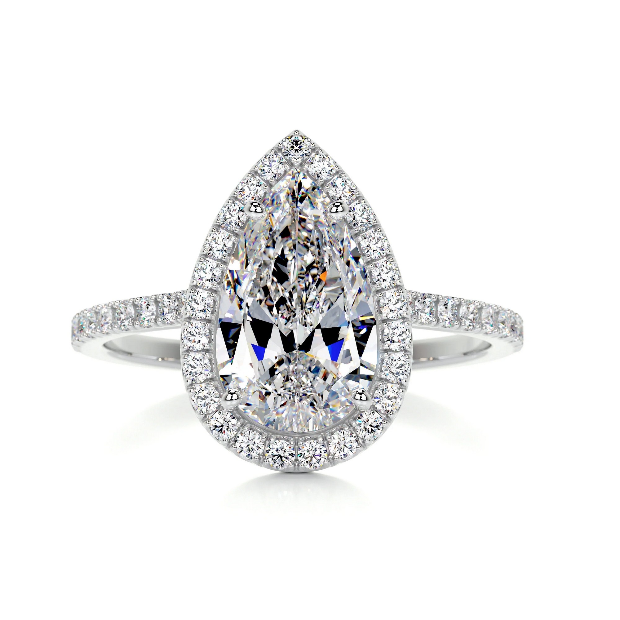 Enchanted Aura Gold Diamond Ring Pear 6 5df087a3