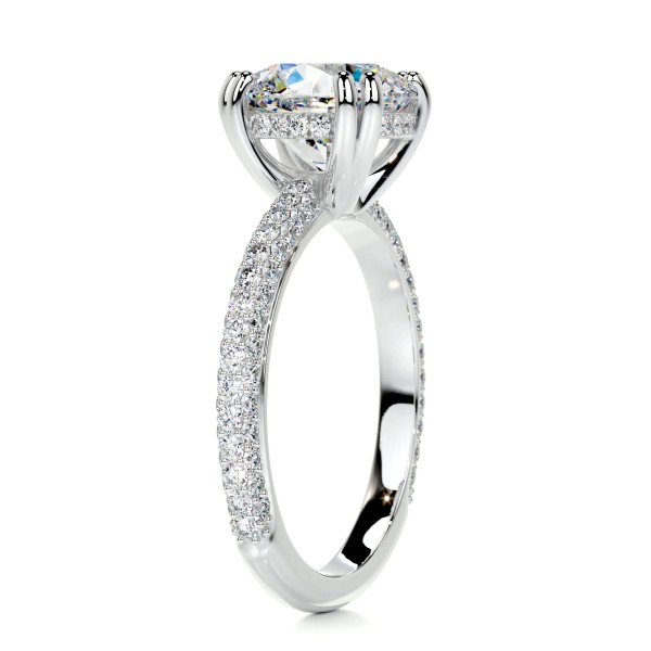 Enigmatic Charms Gold Diamond Ring Round 8 62e31012