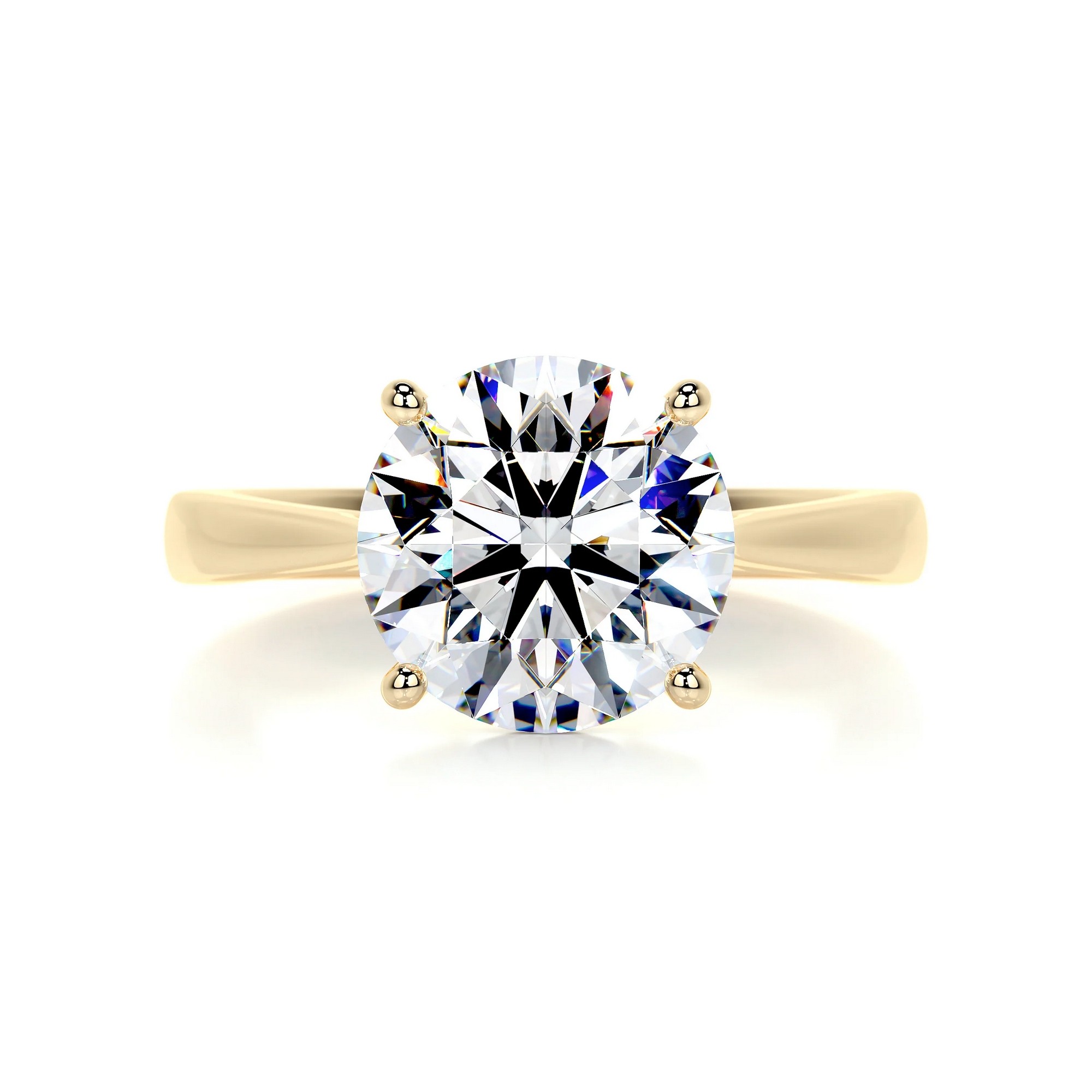 Timeless Adornment Gold Diamond Ring Round 10 688a04a6