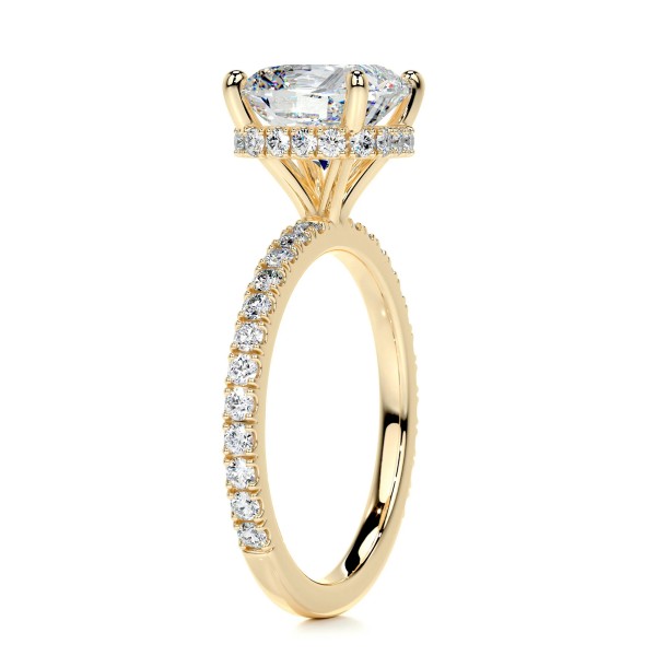 Twinkling Whispers Gold Diamond Ring Cushion 12 72935884