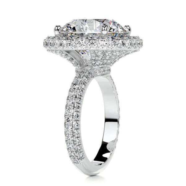 Dazzling Essence Gold Diamond Ring Round 7 7643ad4d