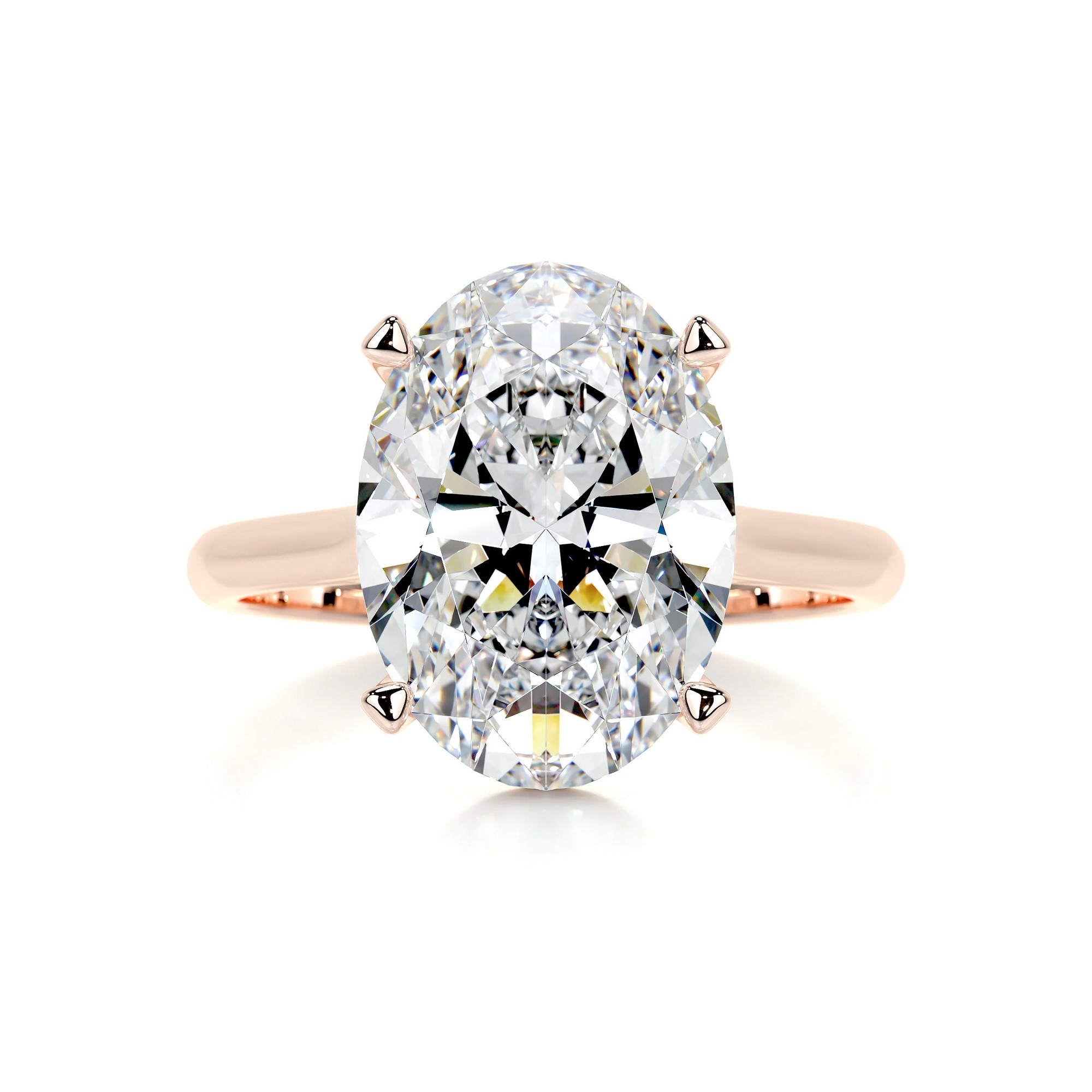 Enchanted Aura Gold Diamond Ring Oval 1 79940a27