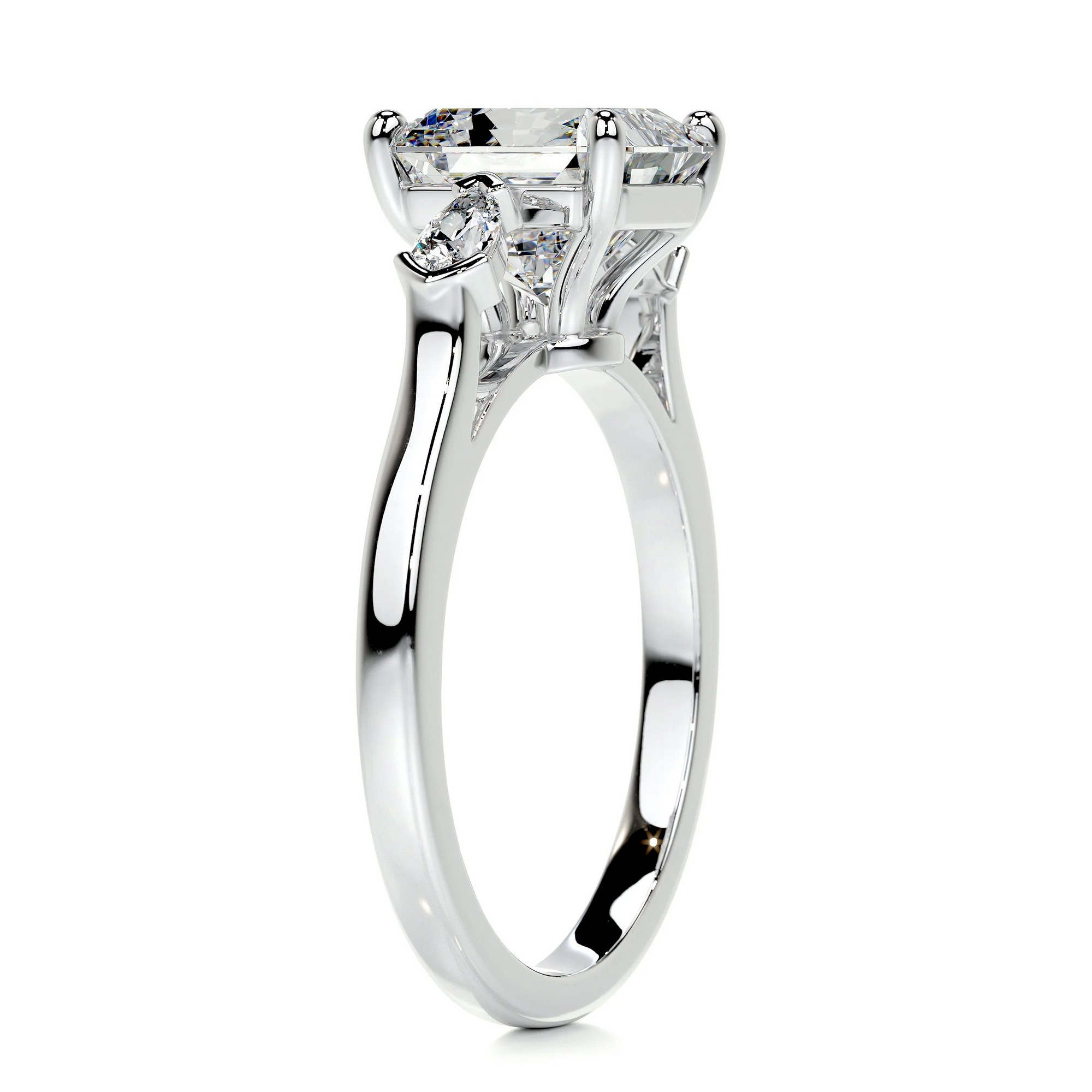 Serene Enchantment Gold Diamond Ring Radiant 6 8431565e