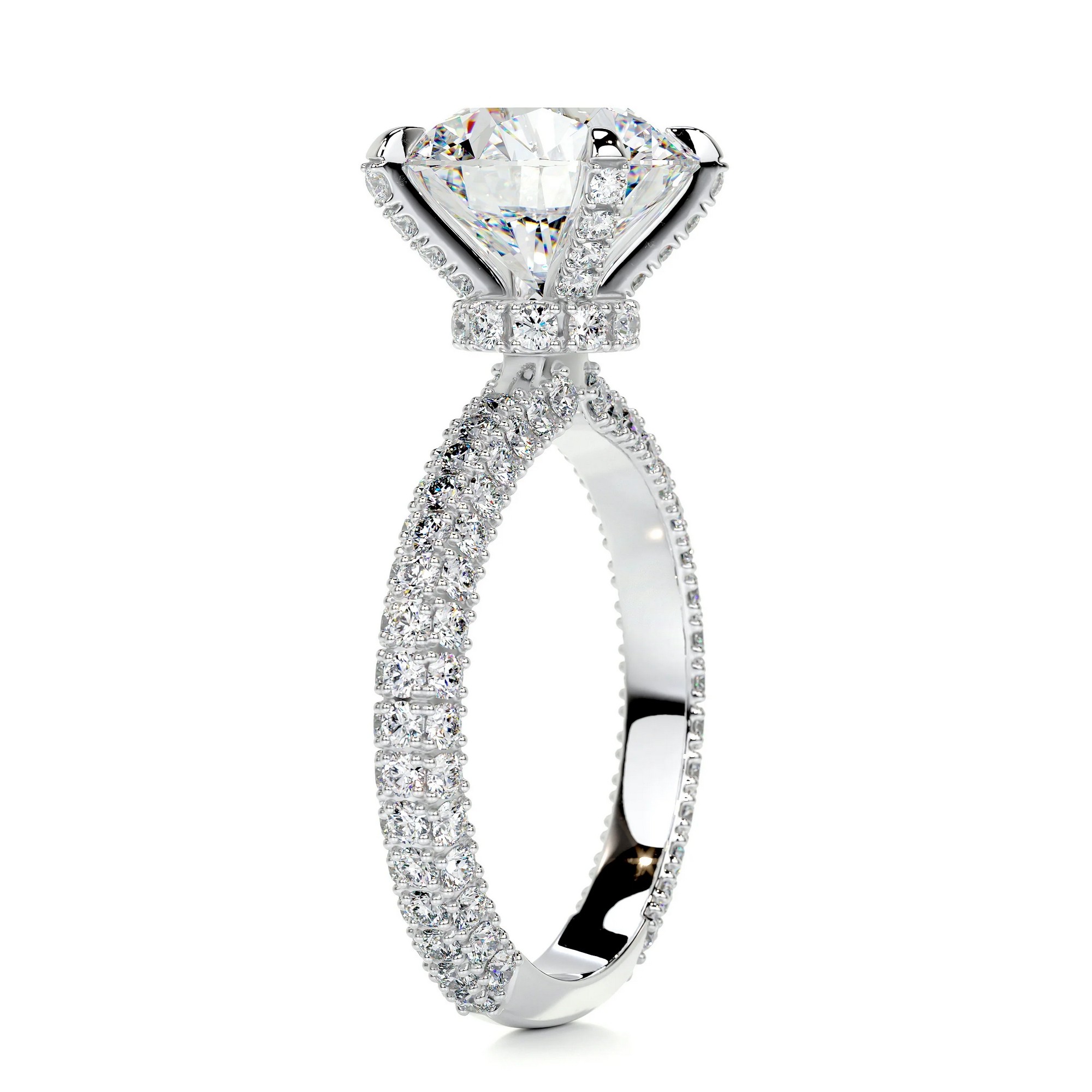 Luminary Euphoria Gold Diamond Ring Round 8 8603bb7d