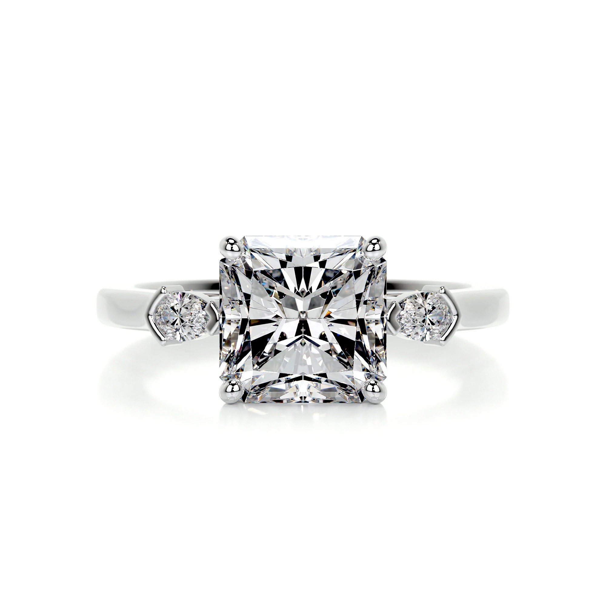 Serene Enchantment Gold Diamond Ring Radiant 4 875aac64