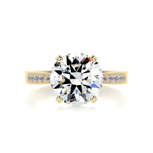 Sublime Opulence Gold Diamond Ring Round 10 87661d39