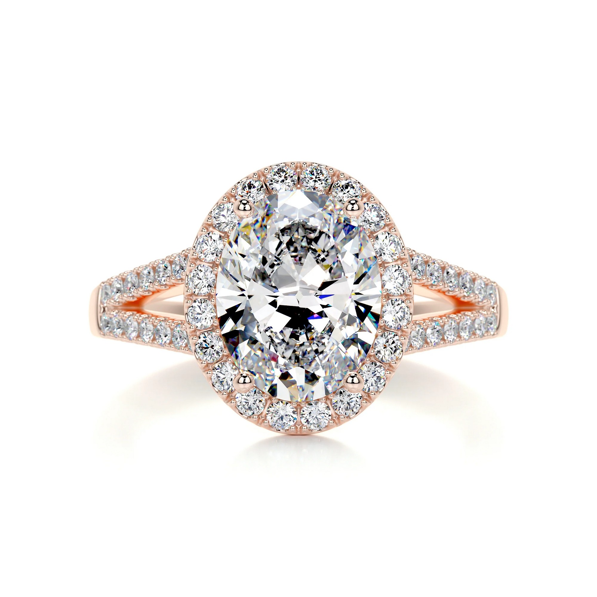 Serene Enchantment Gold Diamond Ring Oval 1 8dfe8224