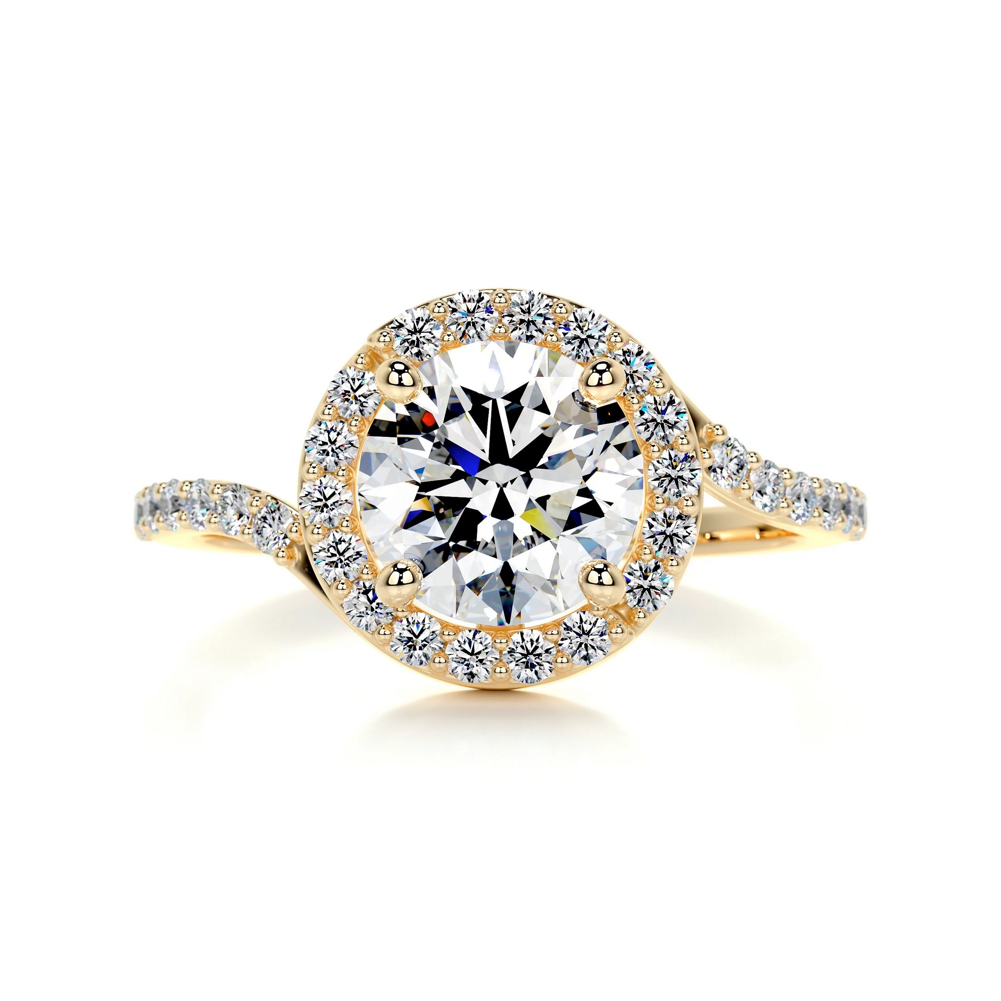 Luminous Symphony Gold Diamond Ring Round 11 91c9b480