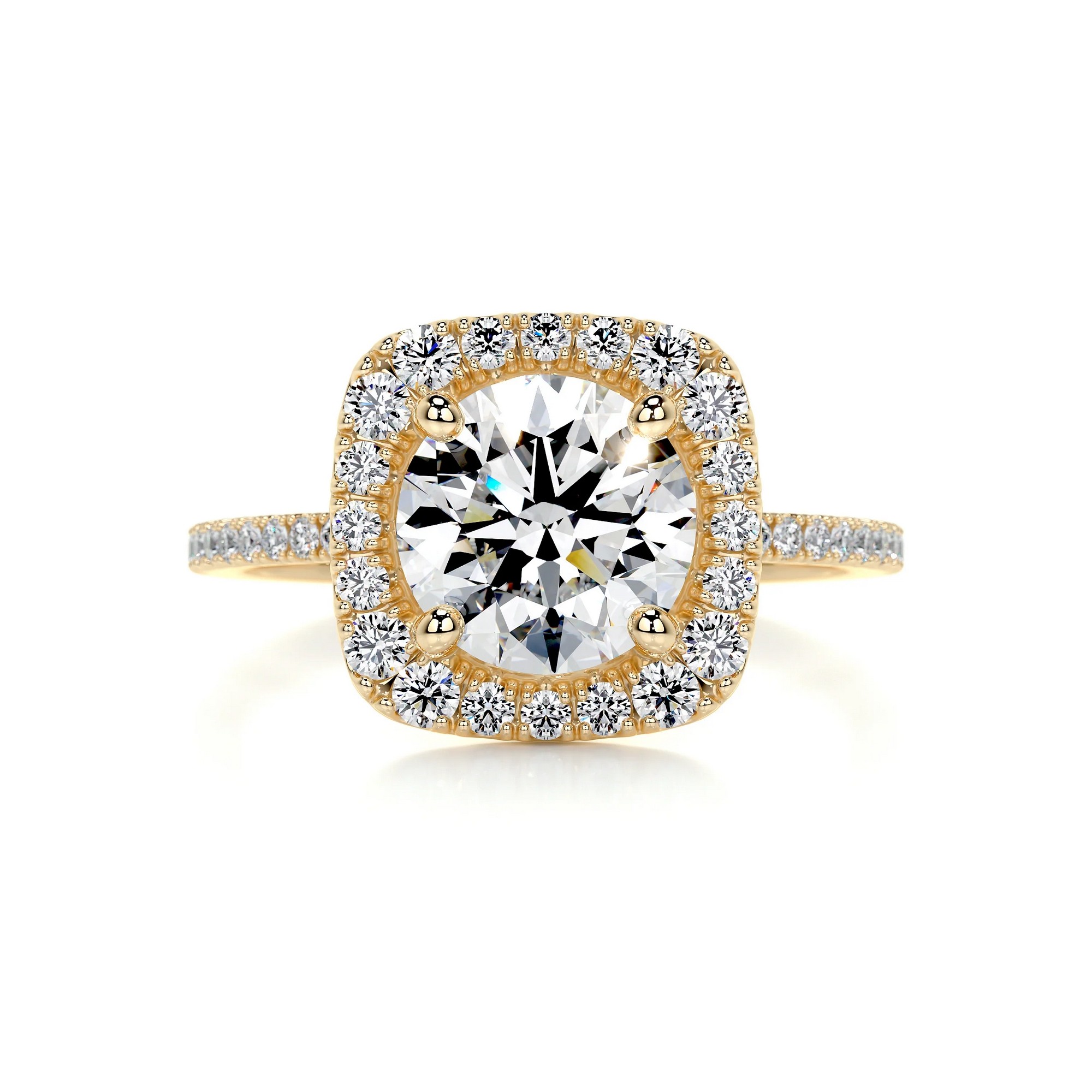 Enigma Shimmer Gold Diamond Ring Round 11 9405768c