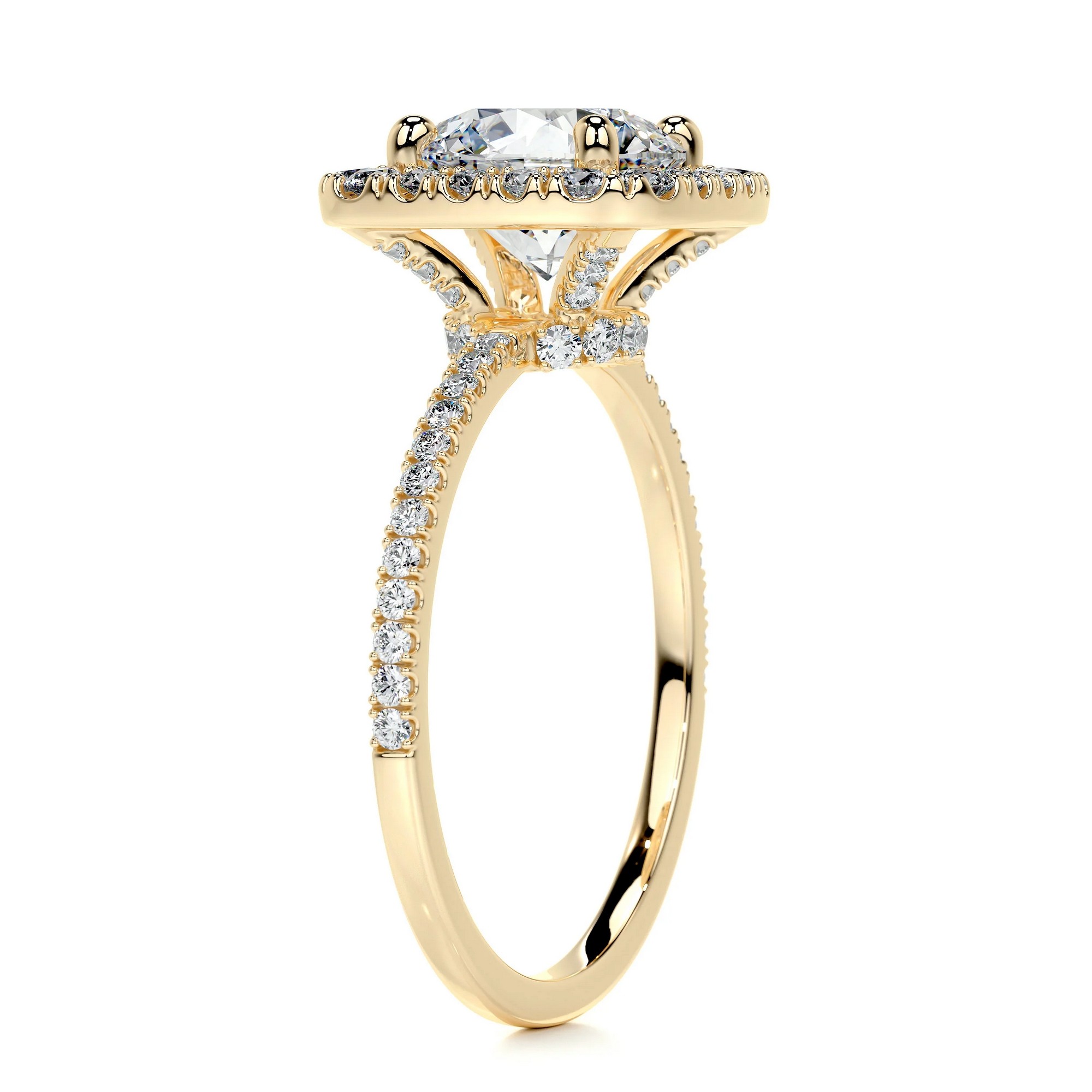 Enigma Shimmer Gold Diamond Ring Round 13 976e8cb6