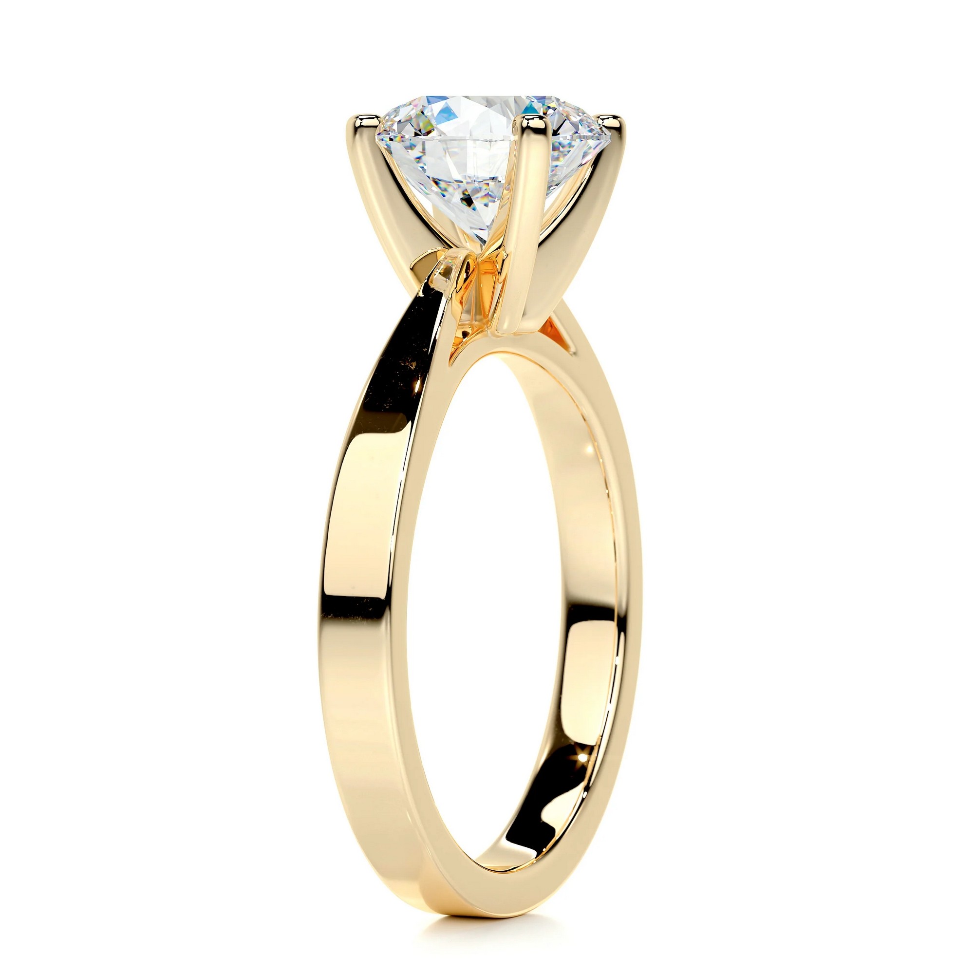 Divine Elegance Gold Diamond Ring Round 12 999a34c9