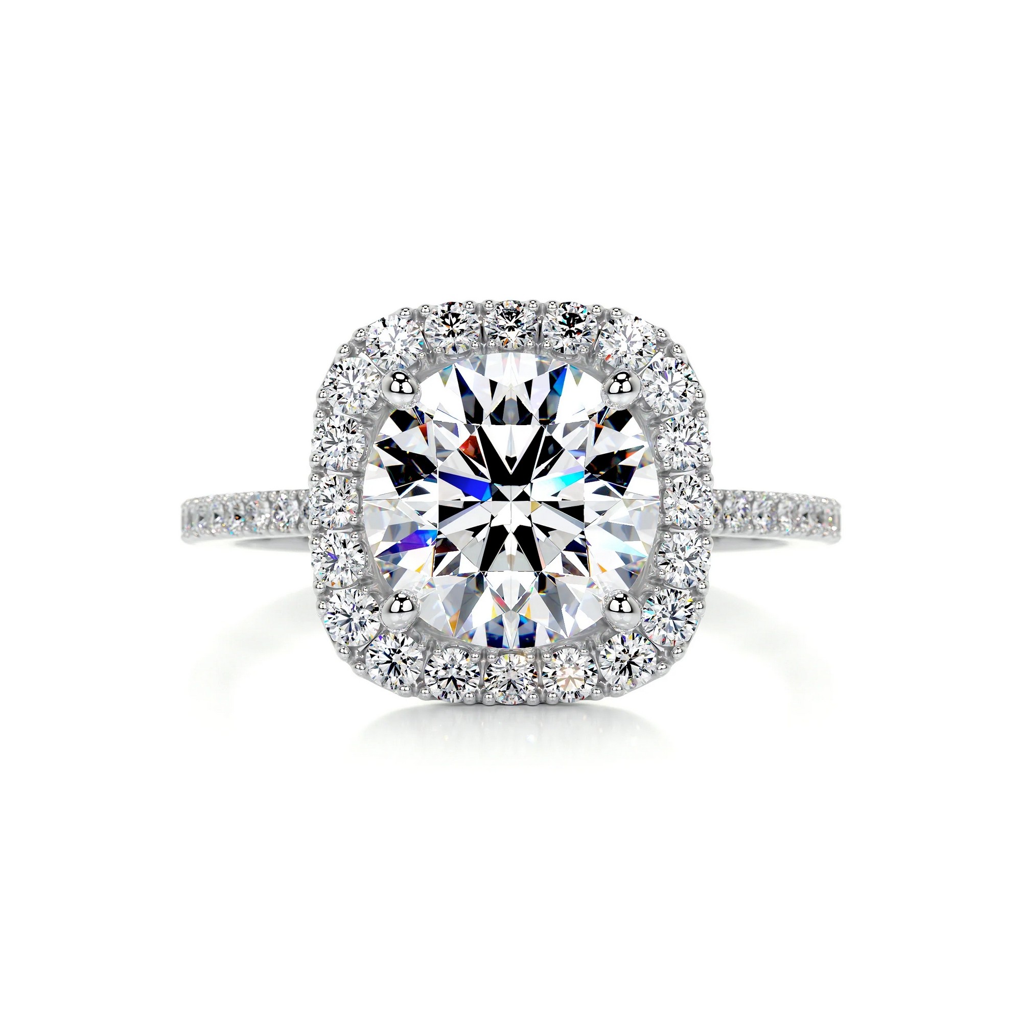 Enchanted Whisper Gold Diamond Ring Round 6 a39b9448