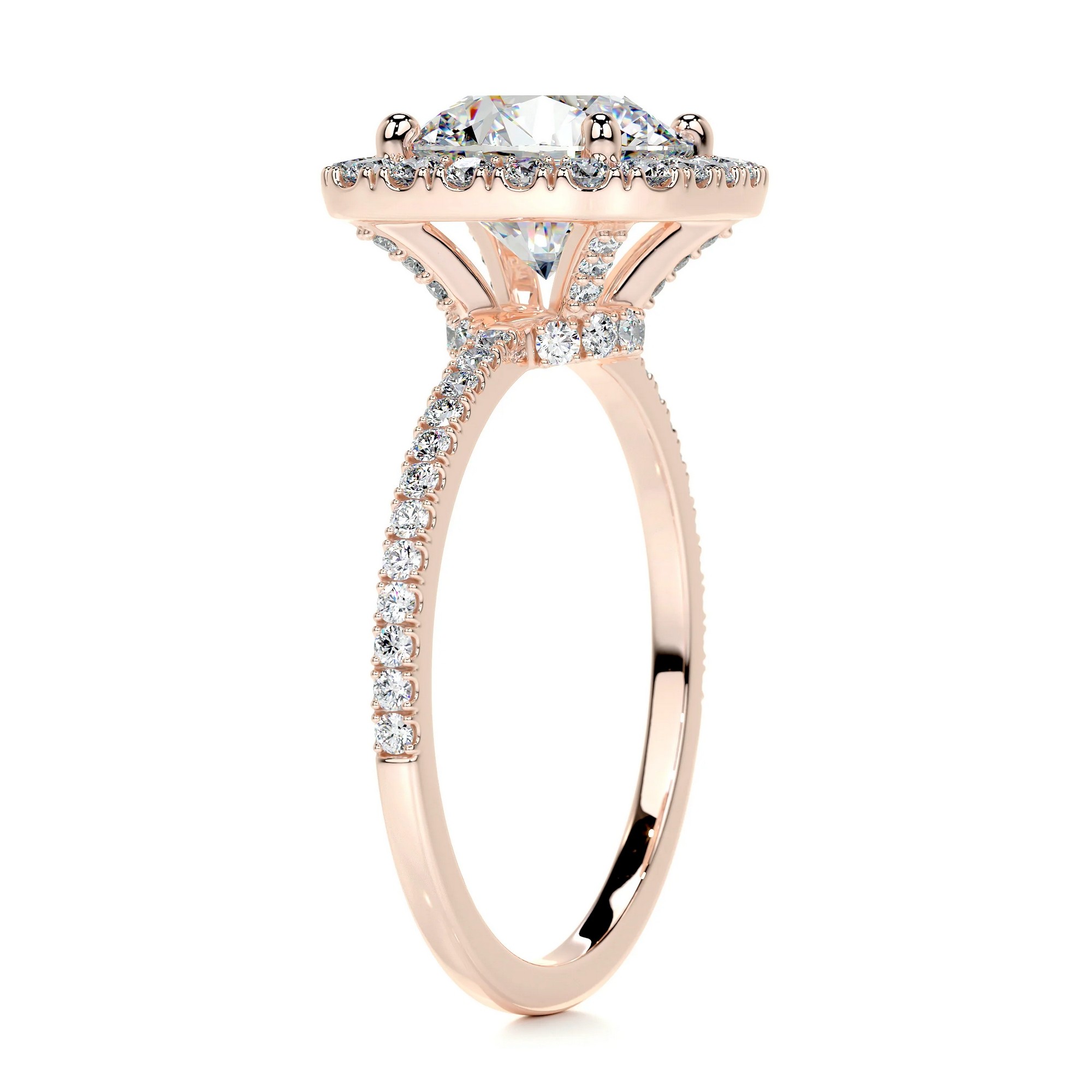 Enchanted Whisper Gold Diamond Ring Round 3 a4f99d21