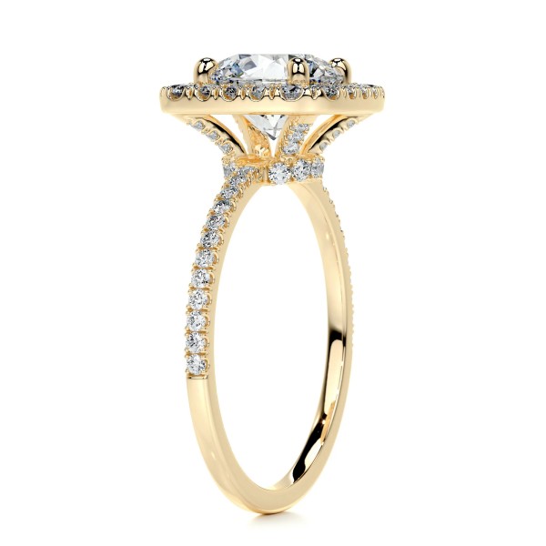 Enigma Shimmer Gold Diamond Ring Round 13 a5625c4a