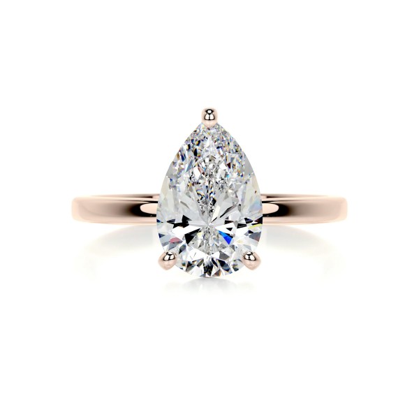 Twinkling Whispers Gold Diamond Ring Pear 1 b01af468