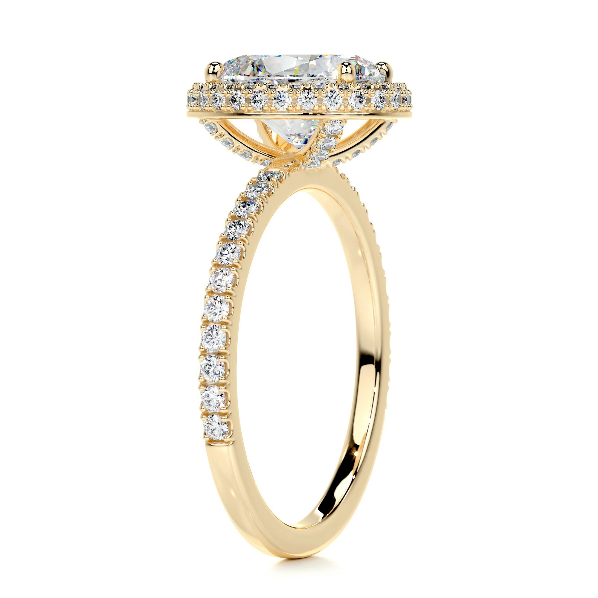 Twinkling Whispers Gold Diamond Ring Oval 4 2 b389a4f6