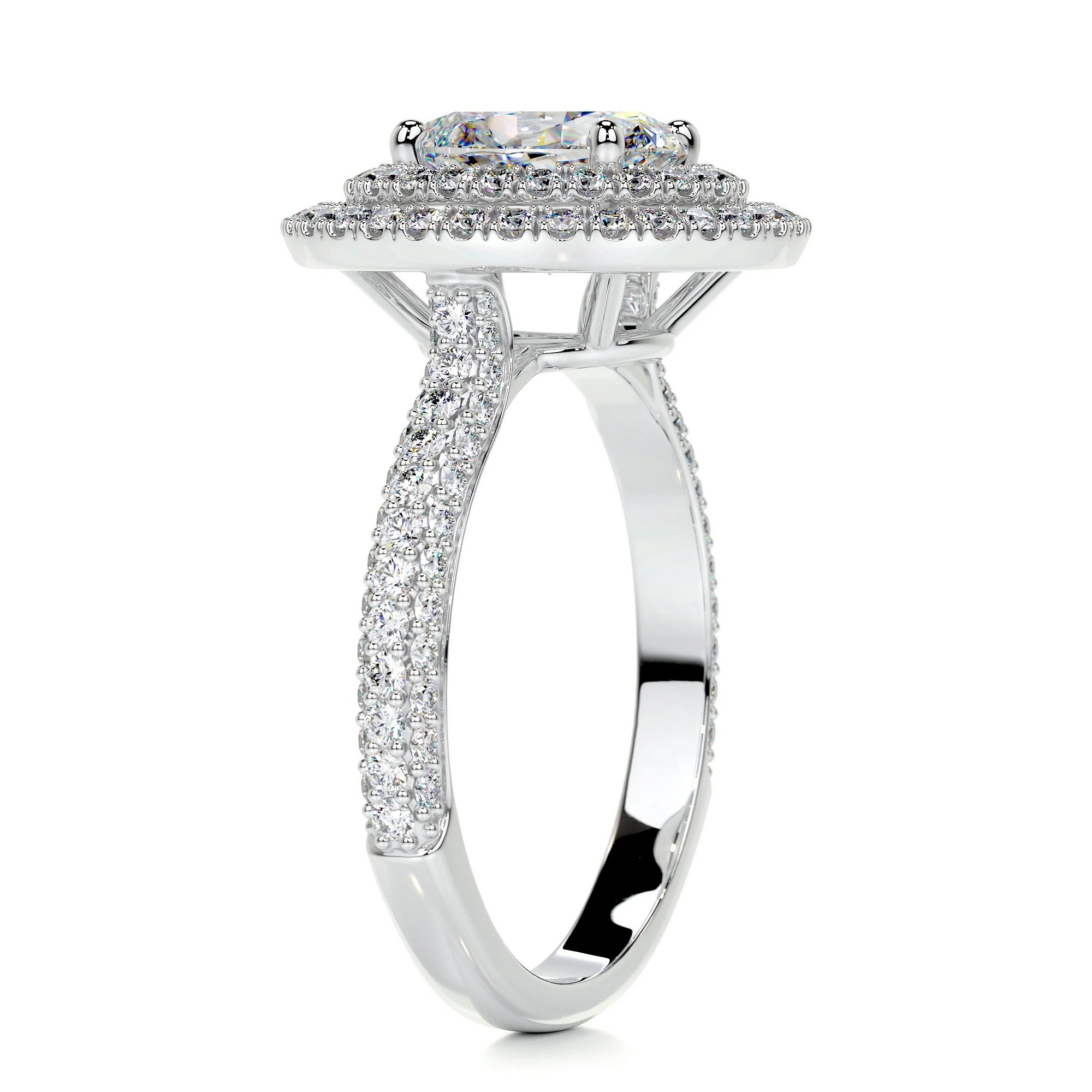 Enchanted Splendor Gold Diamond Ring Oval 7 b8839354