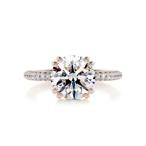 Enigmatic Charms Gold Diamond Ring Round 1 b902ced5