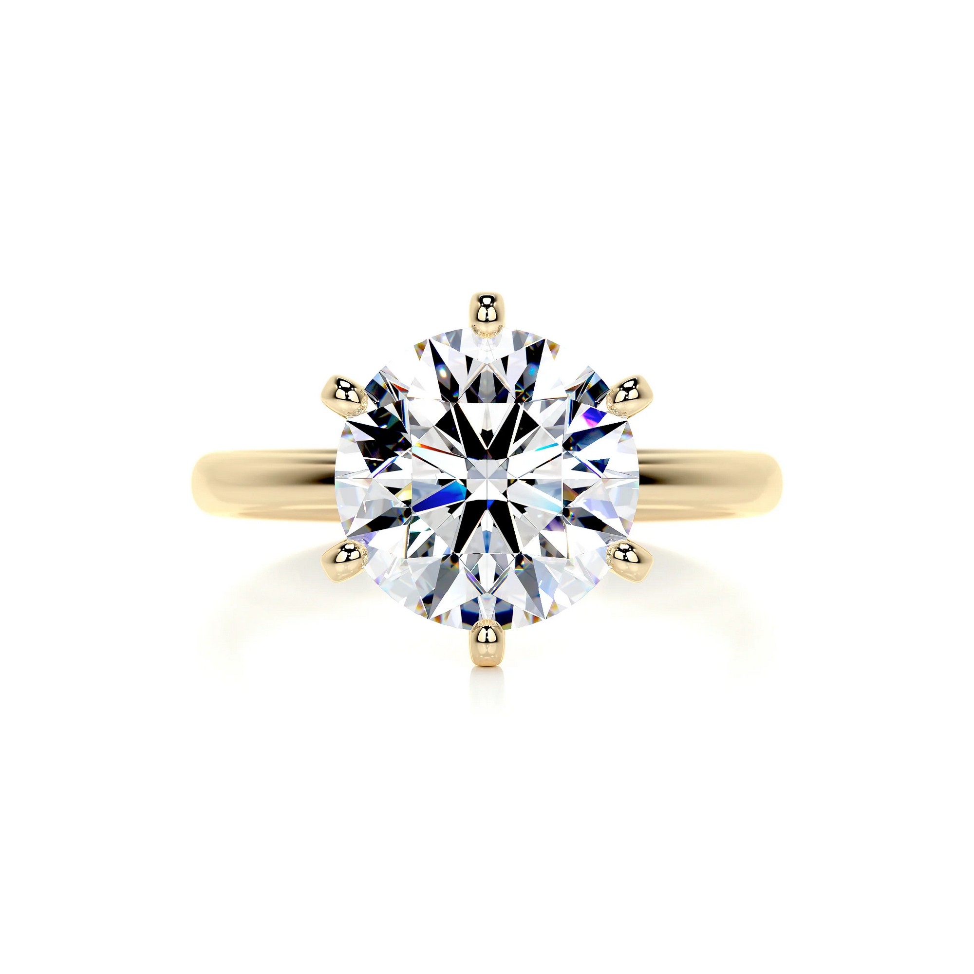 Twilight Splendor Gold Diamond Ring Round 10 c5786ea5