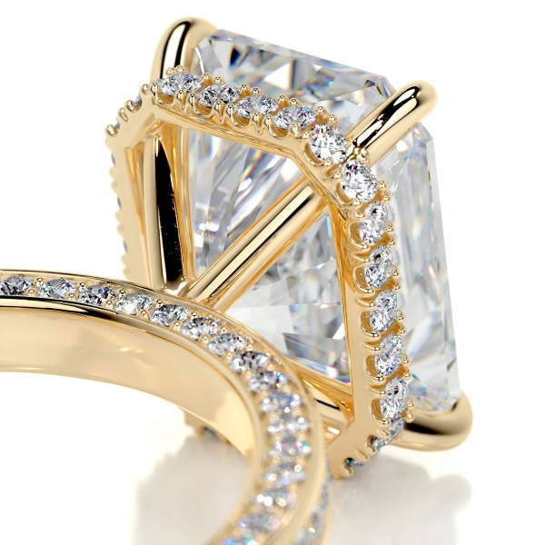 Twinkling Whispers Gold Diamond Ring Radiant 10 dcc6261e