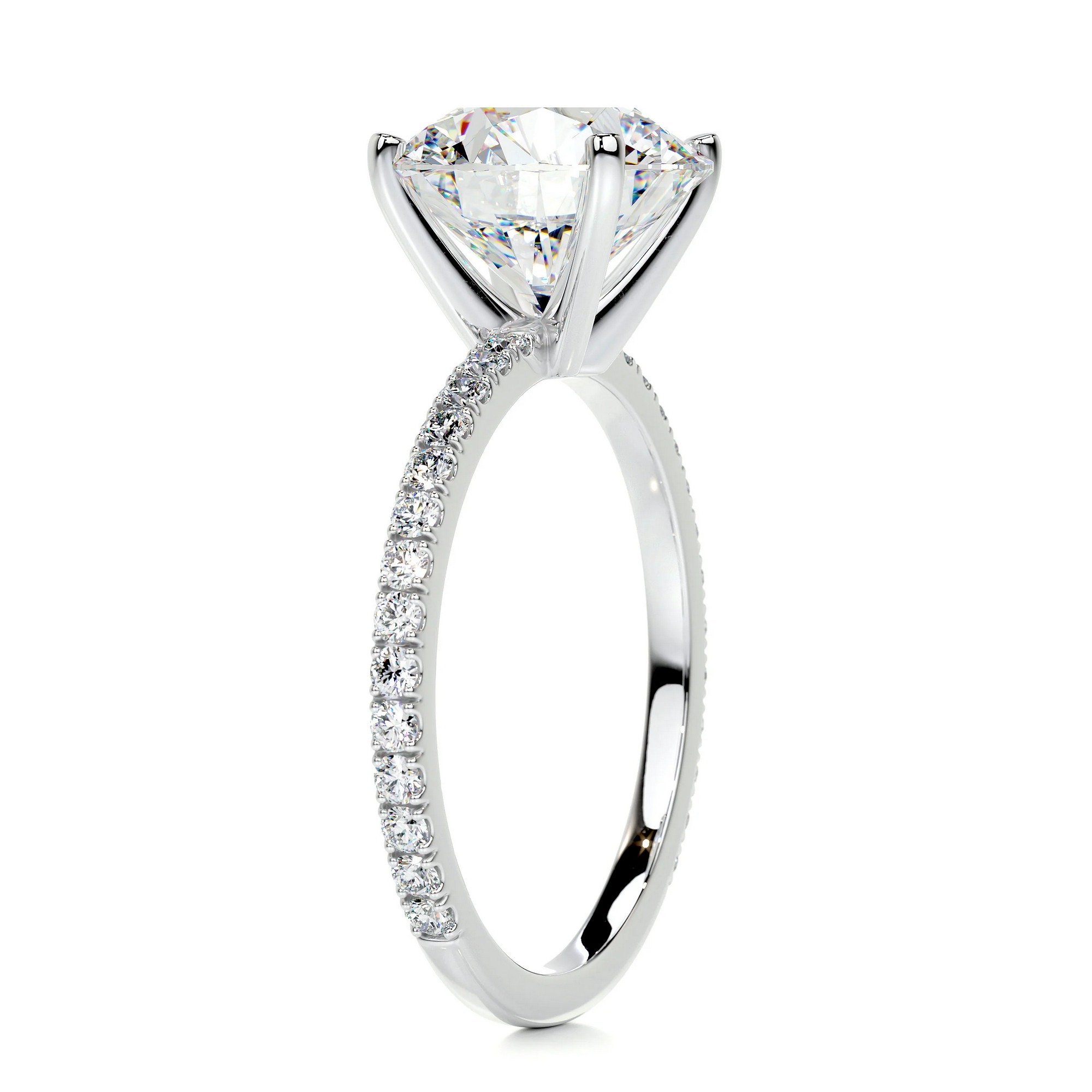 Celestial Allure Gold Diamond Ring Round 8 e95a97dc