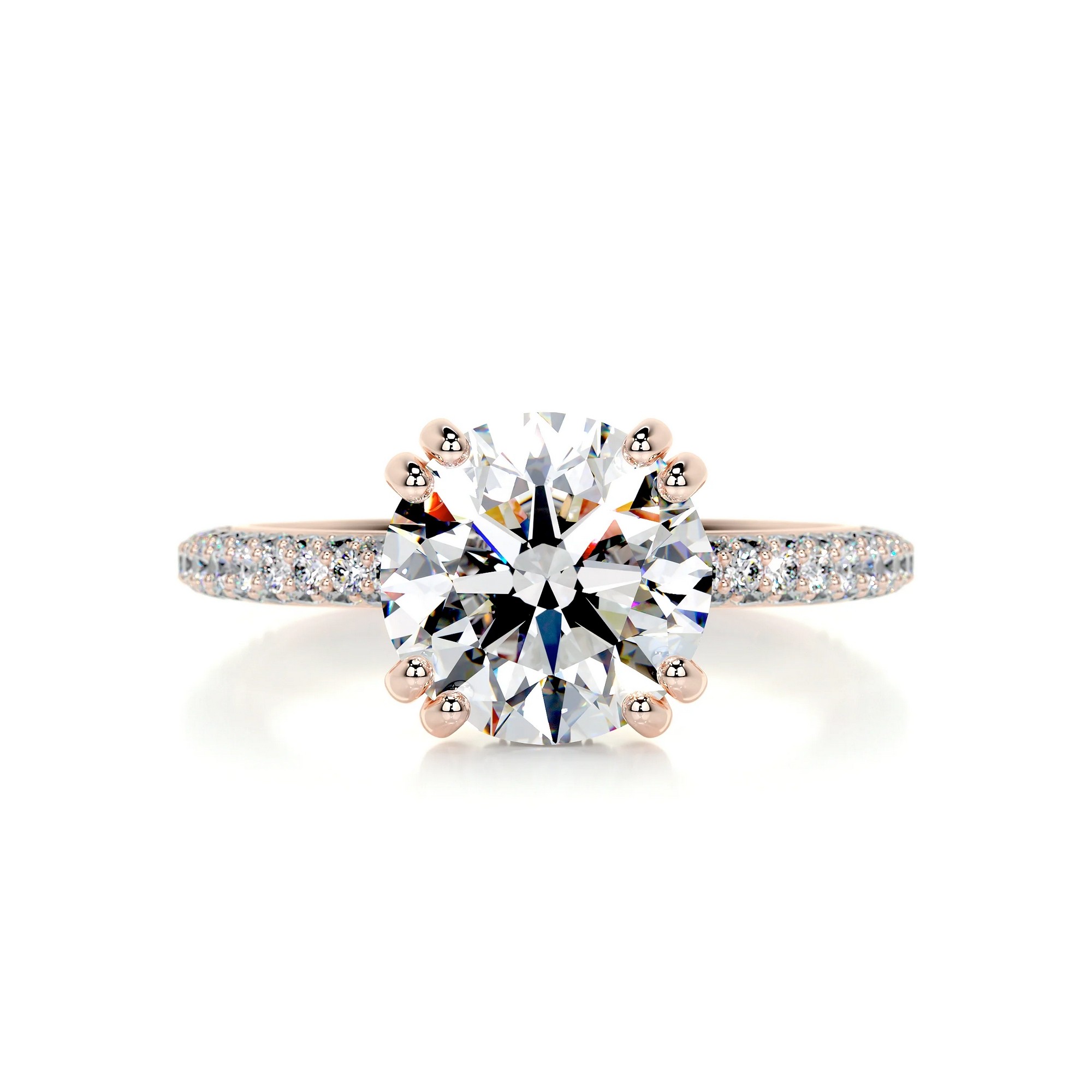 Enigmatic Charms Gold Diamond Ring Round 1 e9f314be