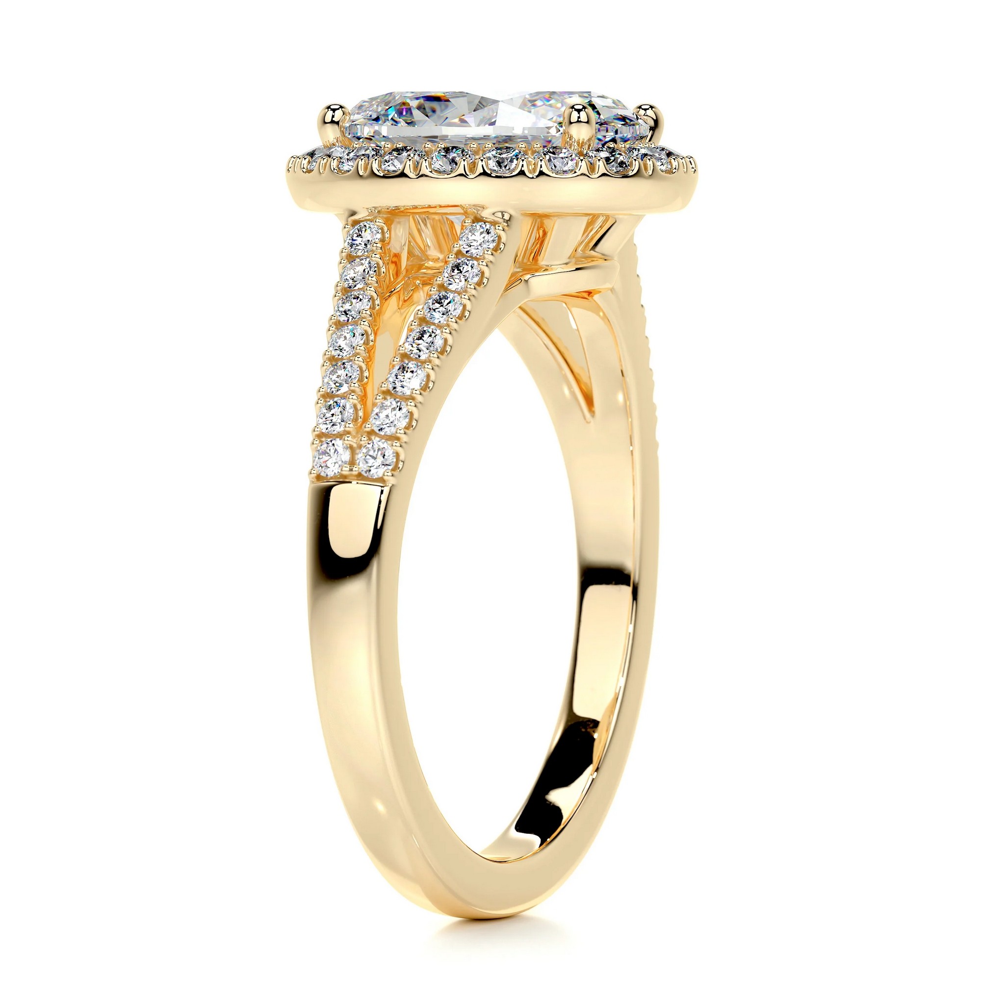 Serene Enchantment Gold Diamond Ring Oval 12 ec7926d3